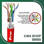 Cat6 sf utp pe Outdoor Cable 23 awg 4 pair 305m 6xxx5b