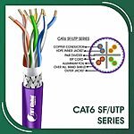 Cat6 U utp 6xxx5B PE PVC Outdoor Cable 23 awg 4 pair 305m
