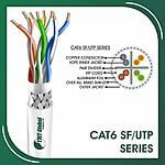 Cat6 sf utp pe Outdoor Cable 23 awg 4 pair 305m 6xxx5b