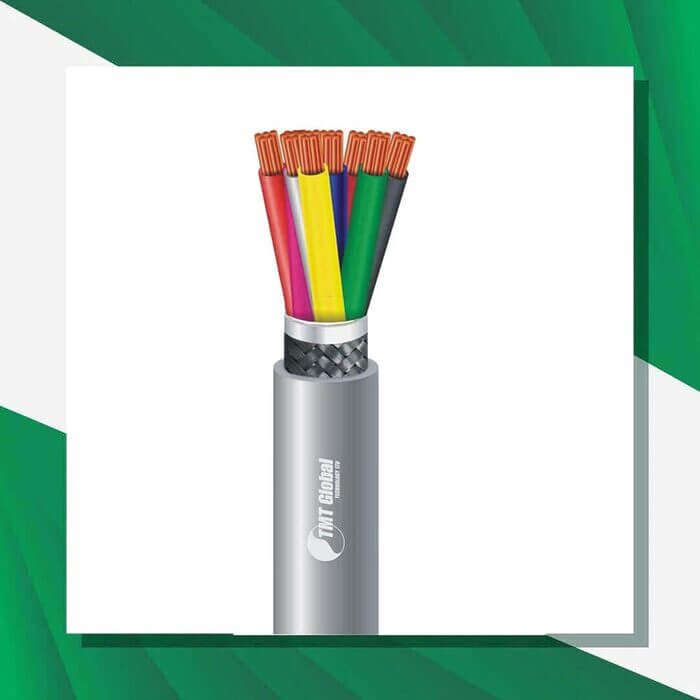 8 core BMS cable braid shielded 16 to 24 awg 305m