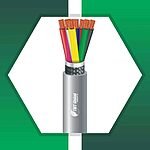 8 core BMS cable braid shielded 16 to 24 awg 305m