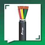 8 core BMS cable braid shielded PE outdoor 16 to 24 awg