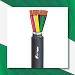 8 core control cable braid shielded PE outdoor 10 to 24 awg