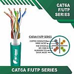 Cat6a sf utp 6axx6m LSZH Cable 23 awg 4 pair 305m