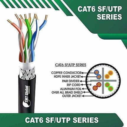 Cat6 sf utp pe Outdoor Cable 23 awg 4 pair 305m 6xxx5b Series Cat6 SF utp 6xxx8B PE Outdoor Cable 23 awg 4 pair 305m Cat6 sf utp 6xxx6m PE Outdoor Cable 23 awg 4 pair 305m Cat6 sf utp 6xxx2B PE Outdoor Cable 23 awg 4 pair 305m