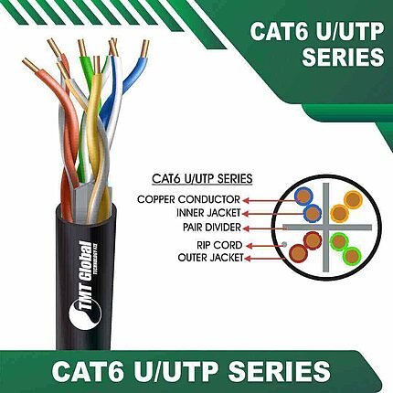 Cat6 U utp 6xxx6m PE Outdoor Cable 23 awg 4 pair 305m Cat6 U utp 6xxx2B PE Outdoor Cable 23 awg 4 pair 305m Cat6 U utp 6xxx8B PE Outdoor Cable 23 awg 4 pair 305m