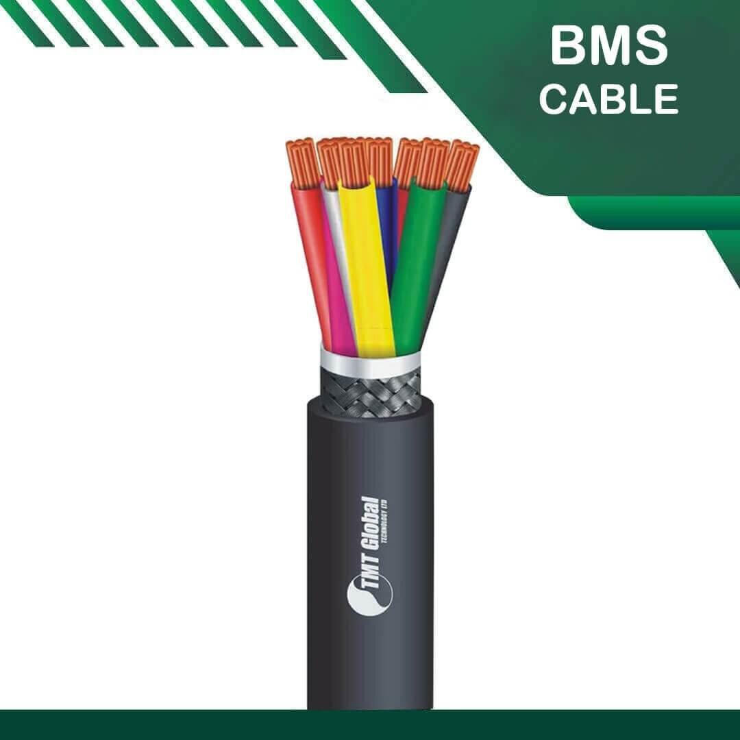 8 core BMS cable braid shielded PE outdoor 16 to 24 awg 305m