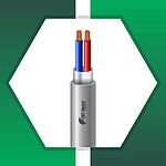 2 core Alarm cable shielded 16 to 24 awg 305m