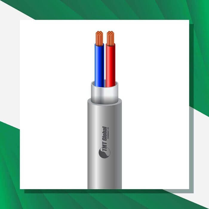 2 core Alarm cable shielded 16 to 24 awg 305m