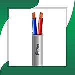 2 core control cable flat pvc 10 to 24 awg 305m