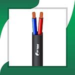 2 core control cable flat outdoor 10 to 24 awg 305m