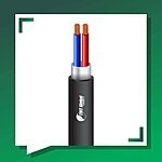 2 core Alarm cable shielded outdoor 16 to 24 awg 305m