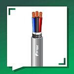 3 core Alarm cable braid shielded 16 to 24 awg 305m