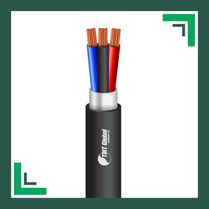3 core Speaker cable shielded outdoor 10 to 20 awg 305m