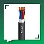 3 core Speaker cable shielded outdoor 10 to 20 awg 305m