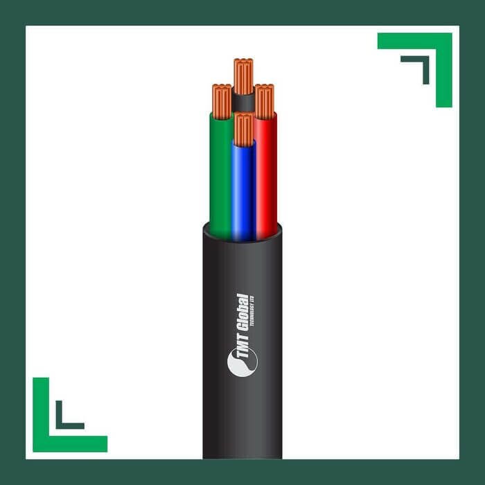 4 core control cable shielded outdoor 10 to 24 awg 305m