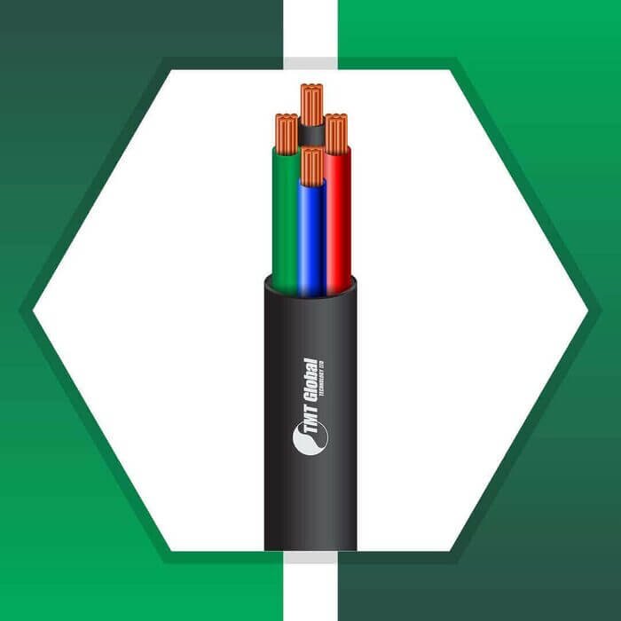 4 core control cable shielded outdoor 10 to 24 awg 305m