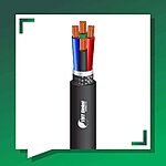 4 core control cable braid shielded PE outdoor 10 to 24 awg 305m