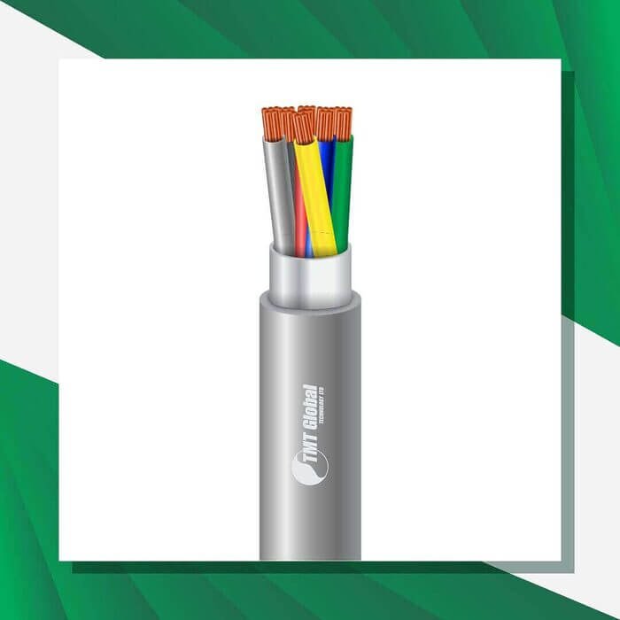6 core control cable shielded pvc 10 to 24 awg 305m