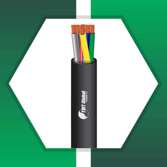6 core control cable outdoor 10 to 24 awg 305m