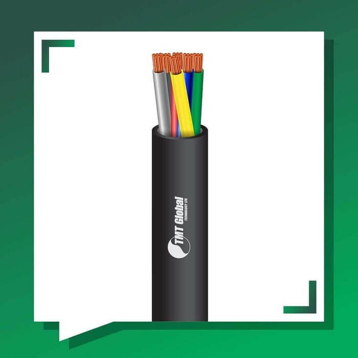 6 core control cable outdoor 10 to 24 awg 305m
