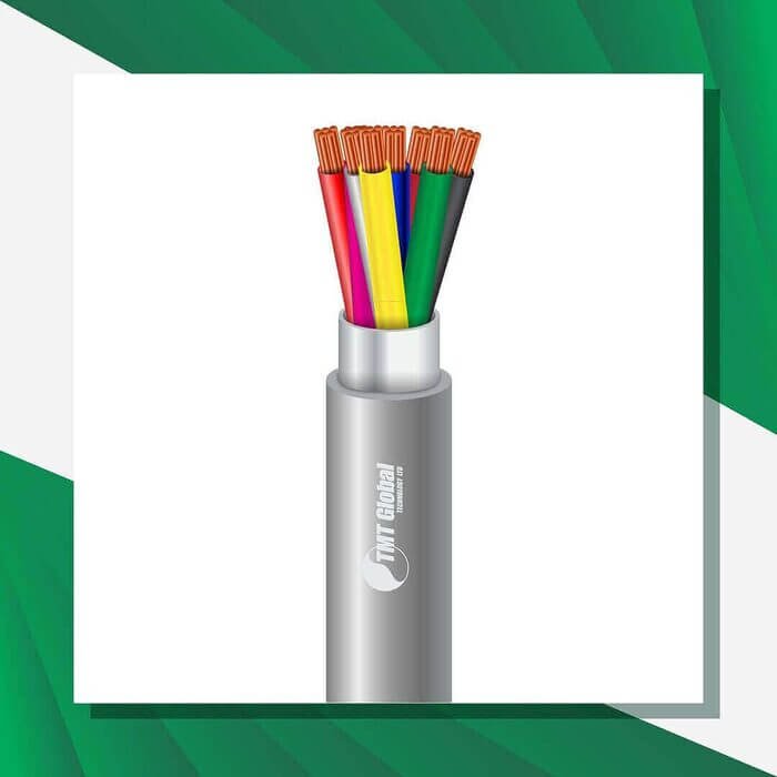 8 core control cable shielded pvc 10 to 24 awg 305m