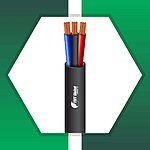 3 core control cable outdoor 10 to 24 awg 305m