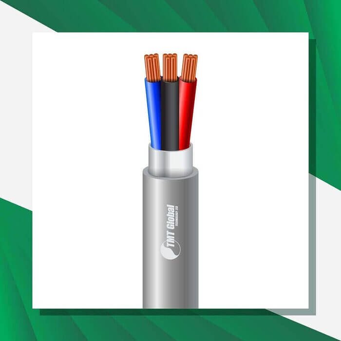 3 core Alarm cable shielded 16 to 24 awg 305m