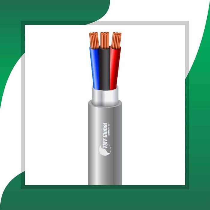 3 core Alarm cable shielded 16 to 24 awg 305m