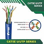 Cat5e u utp 5xxx8B PE Outdoor Cable 24 awg 4 pair 305m