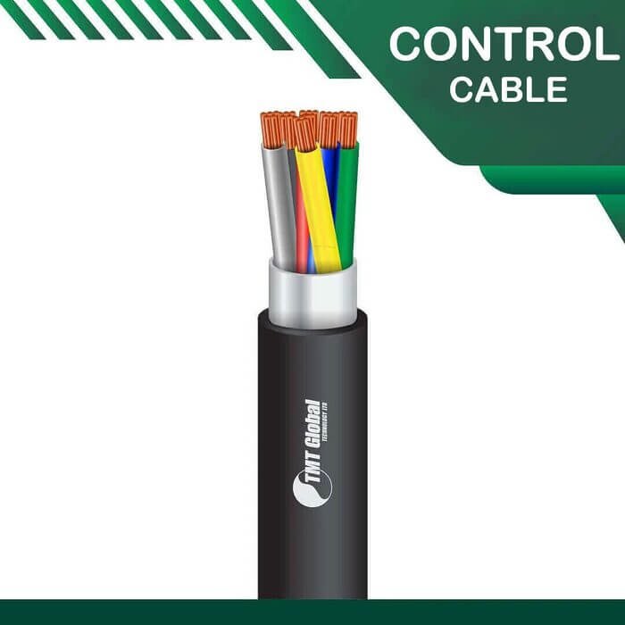 6 core control cable shielded outdoor 10 to 24 awg 305m