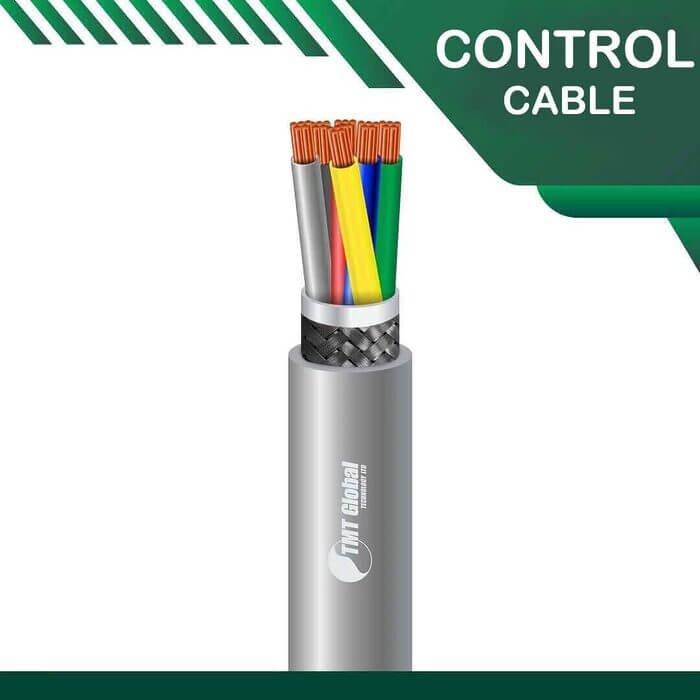 6 core control cable braid shielded pvc 10 to 24 awg 305m