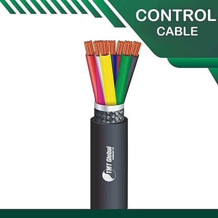 8 core control cable braid shielded PE outdoor 10 to 24 awg 305m