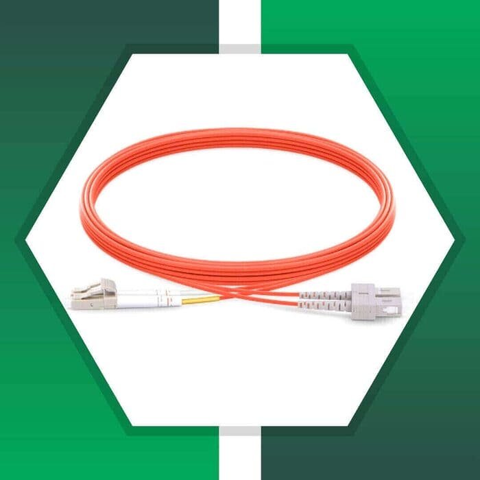 Fiber Optic Patch Cord Multi Mode SC-SC-UPC Duplex LSZH OM2