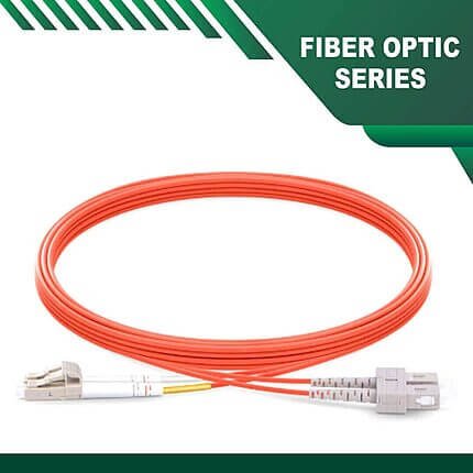 sc to Lc upc duplex om2 fiber patch cord lszh multimode 1-100 meter
