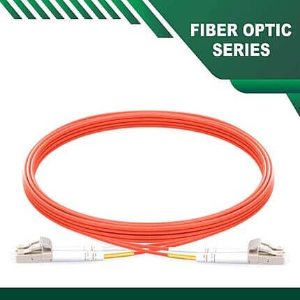 lc to lc upc duplex om2 fiber patch cord lszh multimode 1-100 meter