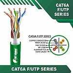 Cat6a sf utp 6axx6m LSZH Cable 23 awg 4 pair 305m
