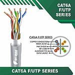 Cat6a sf utp 6axx6m LSZH Cable 23 awg 4 pair 305m