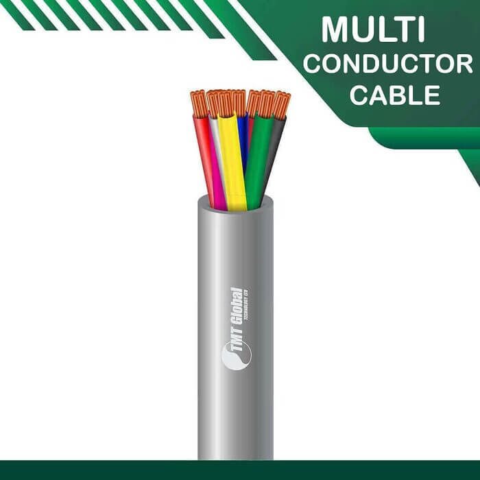 8 core Multi conductor cable 16 to 24 awg 305m