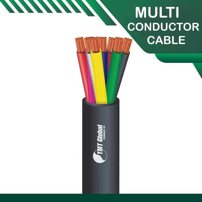 8 core Multi conductor cable outdoor 16 to 24 awg 305m