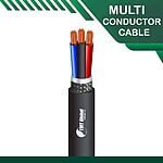 3 core Multi conductor cable PE braid shielded outdoor 16 to 24 awg 305m
