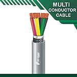 8 core Multi conductor cable braid shielded 16 to 24 awg 305m