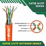 Cat5e u utp 5xxxzm lszh Cable 24 awg 4 pair 305m