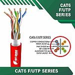 Cat6a u utp 6axx6m pvc Cable 23 awg 4 pair 305m