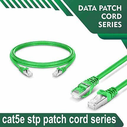Cat5e stp 5X4SMNXX Green Patch cord 24 awg 0.06cm-100 meter Cat5e stp 5X4SBNXX Green Patch cord 24 awg 0.06cm-100 meter