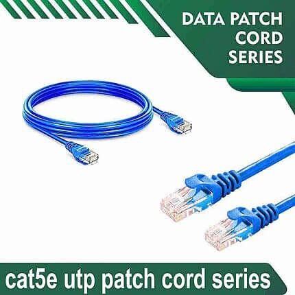 Cat5e utp 5X4PBBXX Blue Patch cord 24 awg 0.06cm-100 meter Cat5e utp 5X4PMBXX Blue Patch cord 24 awg 0.06cm-100 meter