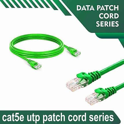 Cat5e utp 5X4PBNXX Green Patch cord 24 awg 0.06cm-100 meter Cat5e utp 5X4PMNXX Green Patch cord 24 awg 0.06cm-100 meter