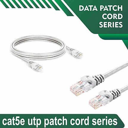 Cat5e utp 5X4PMWXX White Patch cord 24 awg 0.06cm-100 meter Cat5e utp 5X4PBWXX White Patch cord 24 awg 0.06cm-100 meter