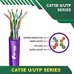 Cat5e u utp 5xxx5b LSZH Cable 24 awg 4 pair 305m
