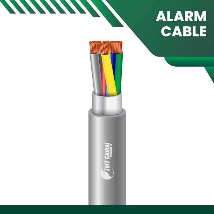 6 core Alarm cable shielded 16 to 24 awg 305m